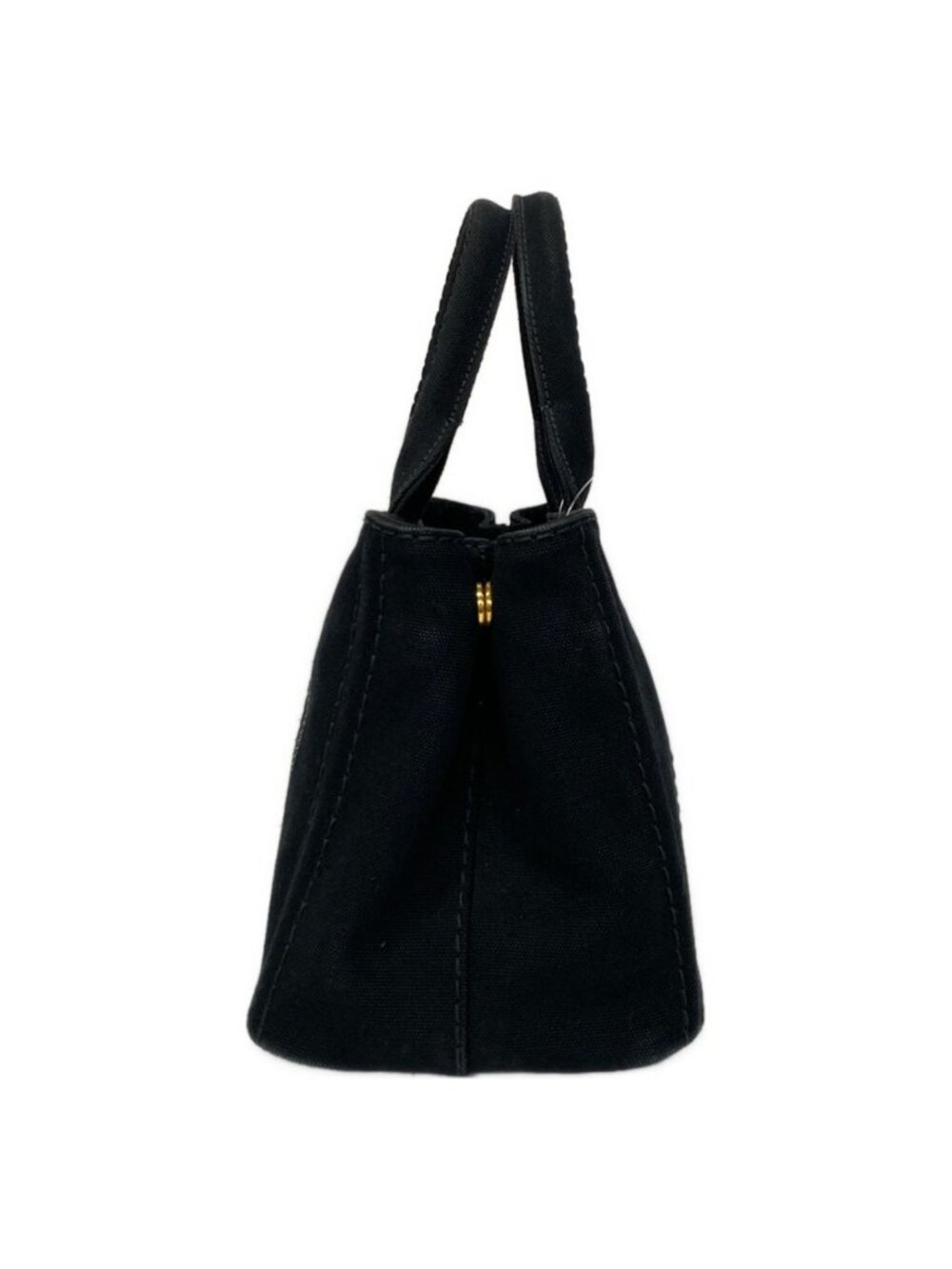 ★SOLD★ Prada Tote Canapa Black - Picture 2 of 10